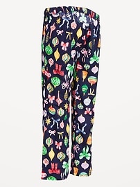 Image number 2 showing, Maternity Printed Flannel Pajama Pants