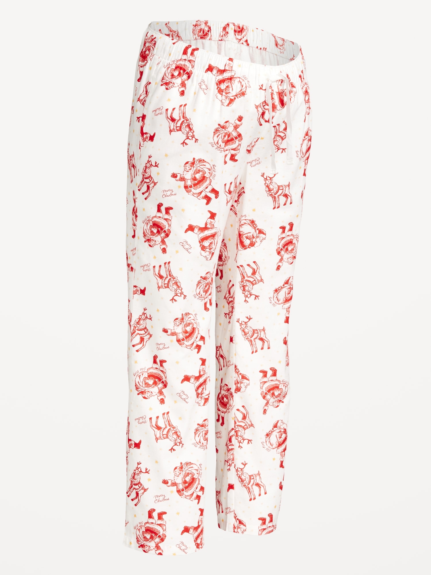 Maternity Printed Flannel Pajama Pants