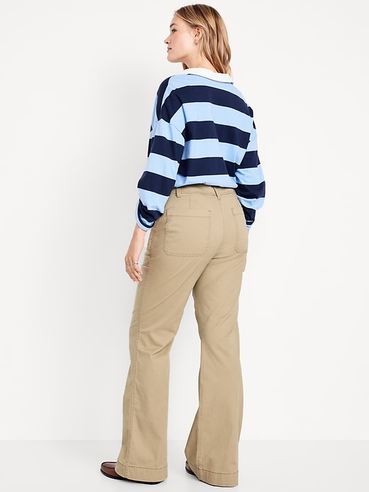Image number 6 showing, Mid-Rise Flare Pants