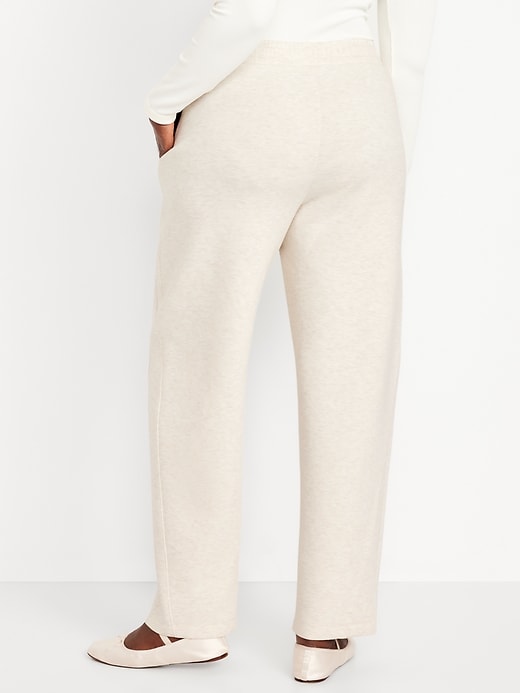 Image number 5 showing, High-Waisted Bounce Fleece Barrel Sweatpants