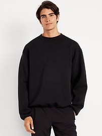 Image number 1 showing, Oversized Bounce Fleece Cinched Sweatshirt
