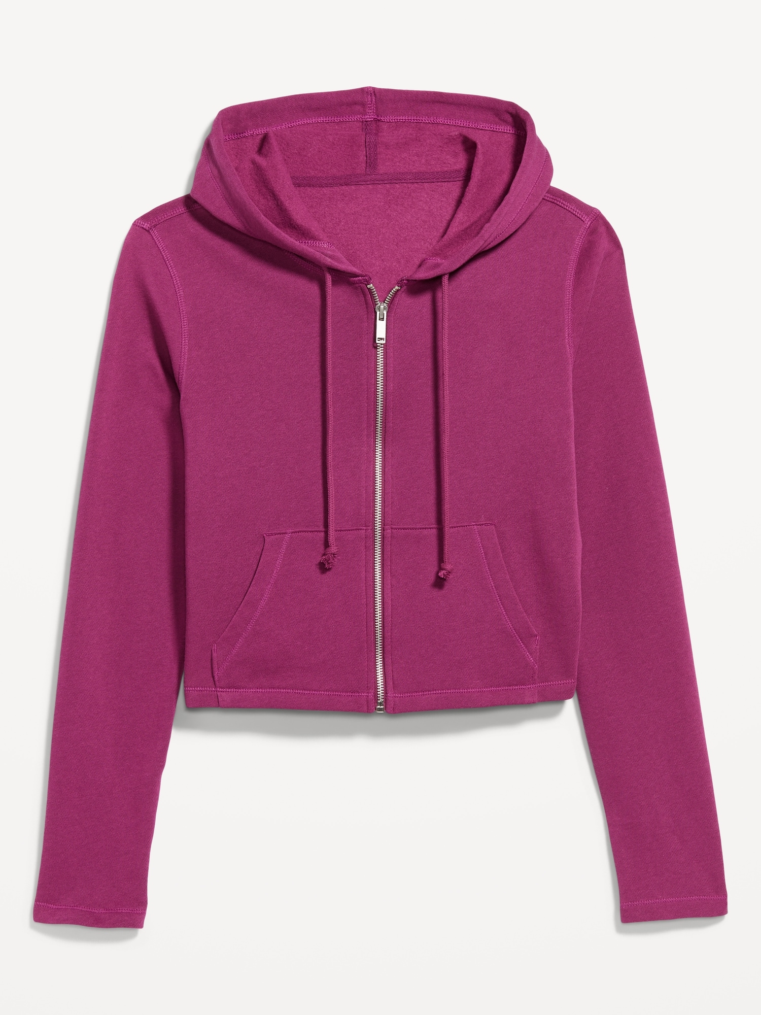 SoComfy Cropped Zip Hoodie Sweatshirt | Old Navy
