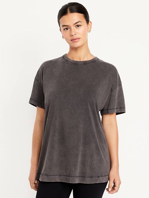 Image number 5 showing, Oversized EveryWear Tunic T-Shirt