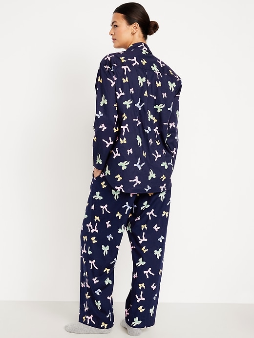 Image number 6 showing, Poplin Pajama Pant Set