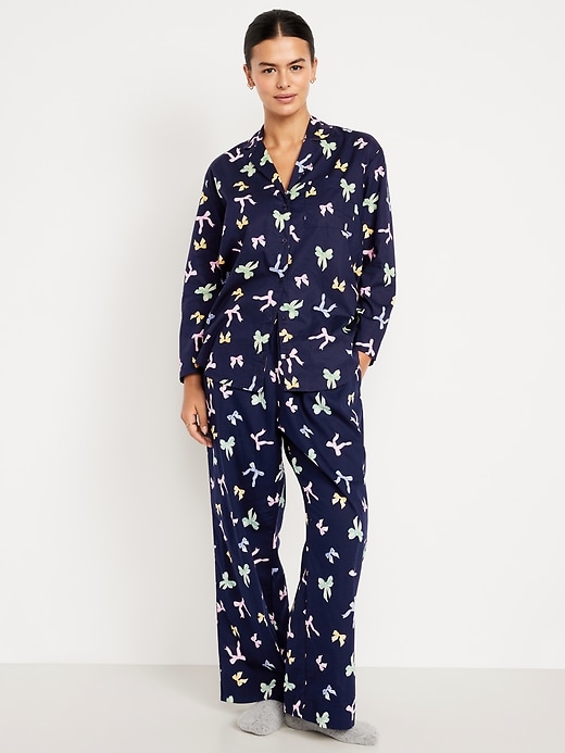 Image number 5 showing, Poplin Pajama Pant Set