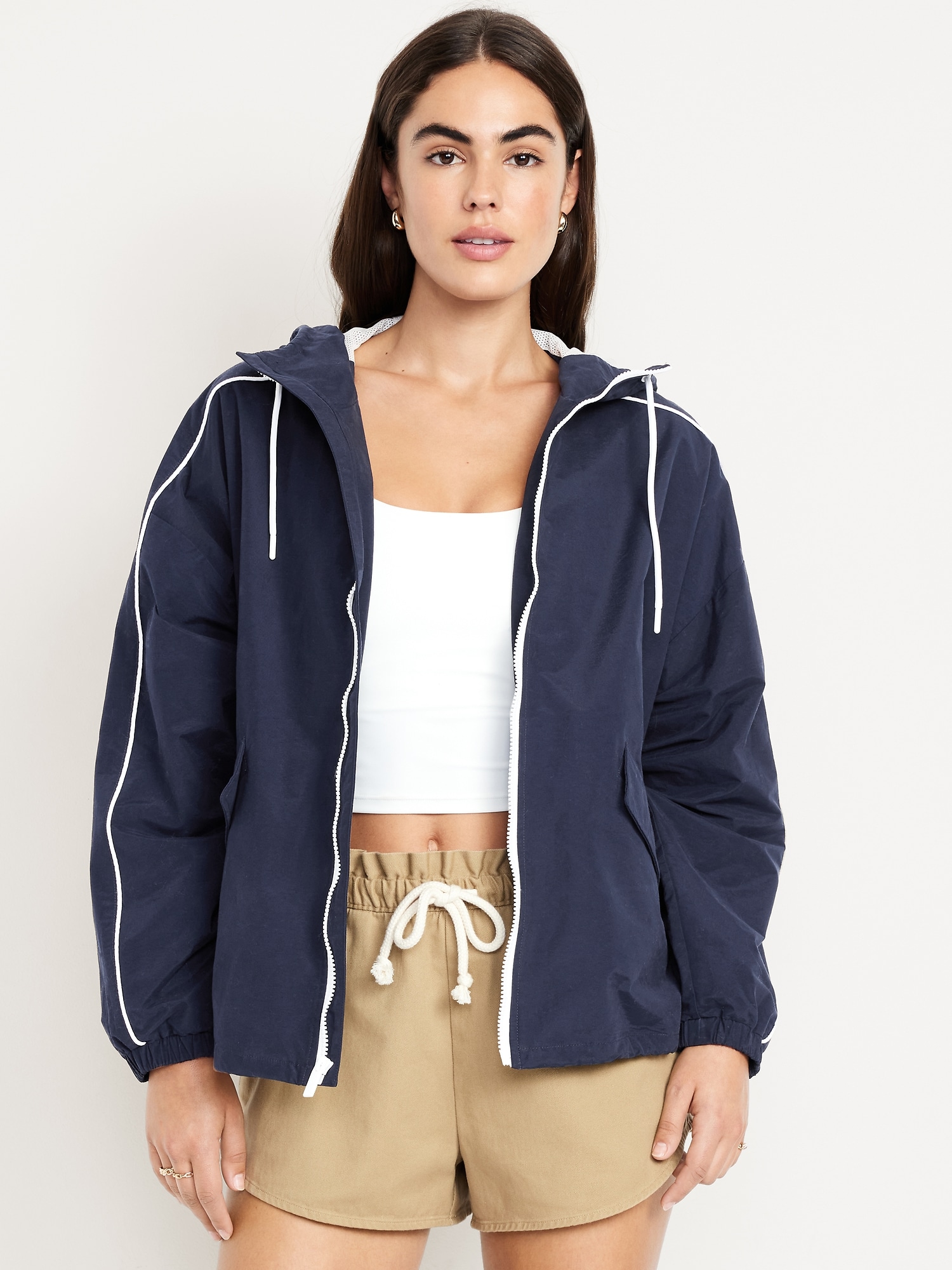 CUNE ZIP PARKA 文章 NAVY CUNE ZIP PARKA 文章 NAVY