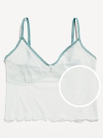 Image number 3 showing, Mesh Cami Bra
