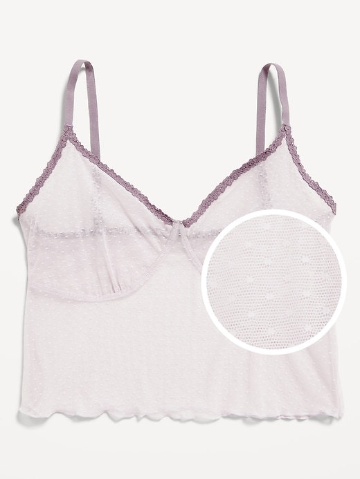 Image number 3 showing, Mesh Cami Bra