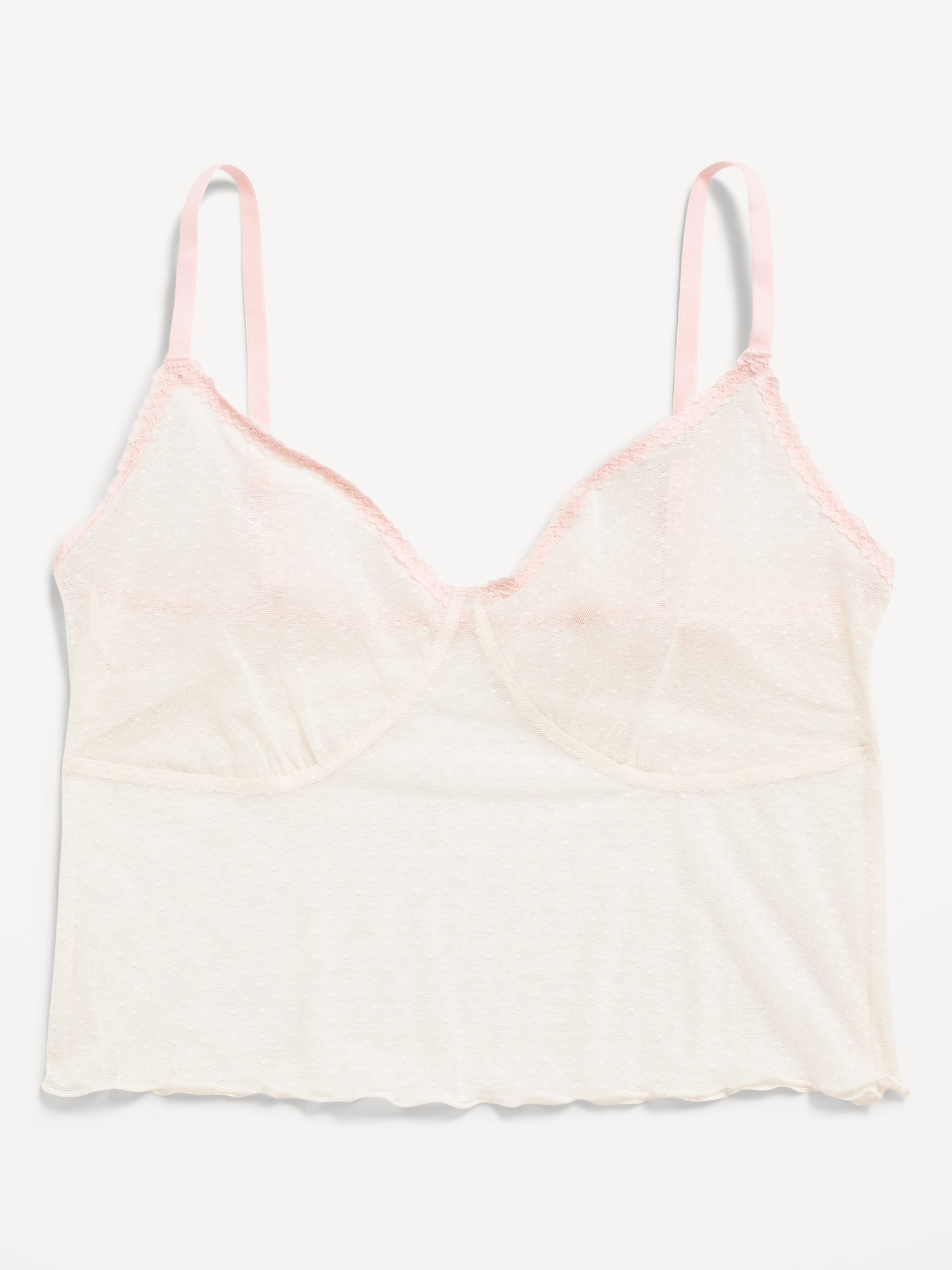 Mesh Cami Bra