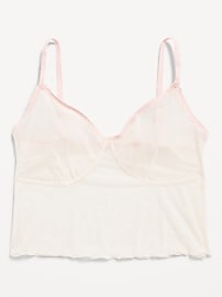 Image number 1 showing, Mesh Cami Bra