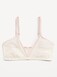 Lace-Trim Dot-Mesh Bralette - image 2