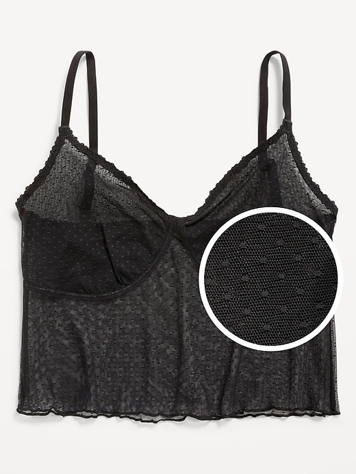 Image number 3 showing, Mesh Cami Bra