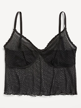Mesh Cami Bra - image 3