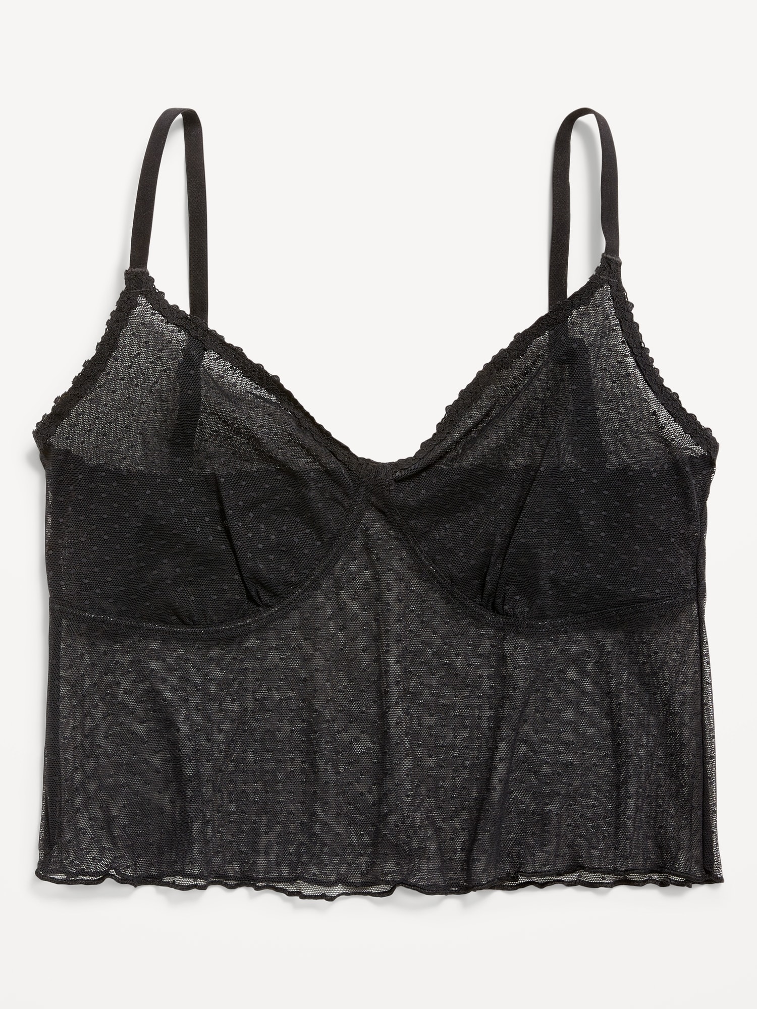 Mesh Cami Bra