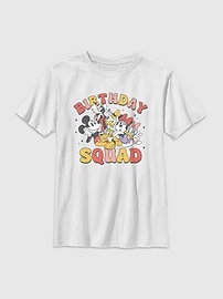 Image number 1 showing, Disney Birthday Squad Graphic T-Shirt for Kids