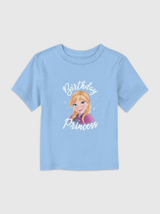 Image number 1 showing, Disney Frozen Birthday Princess Graphic T-Shirt for Toddler