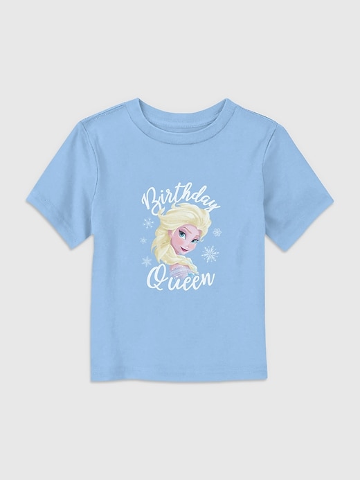 Image number 1 showing, Disney Frozen Birthday Queen Graphic T-Shirt for Toddler