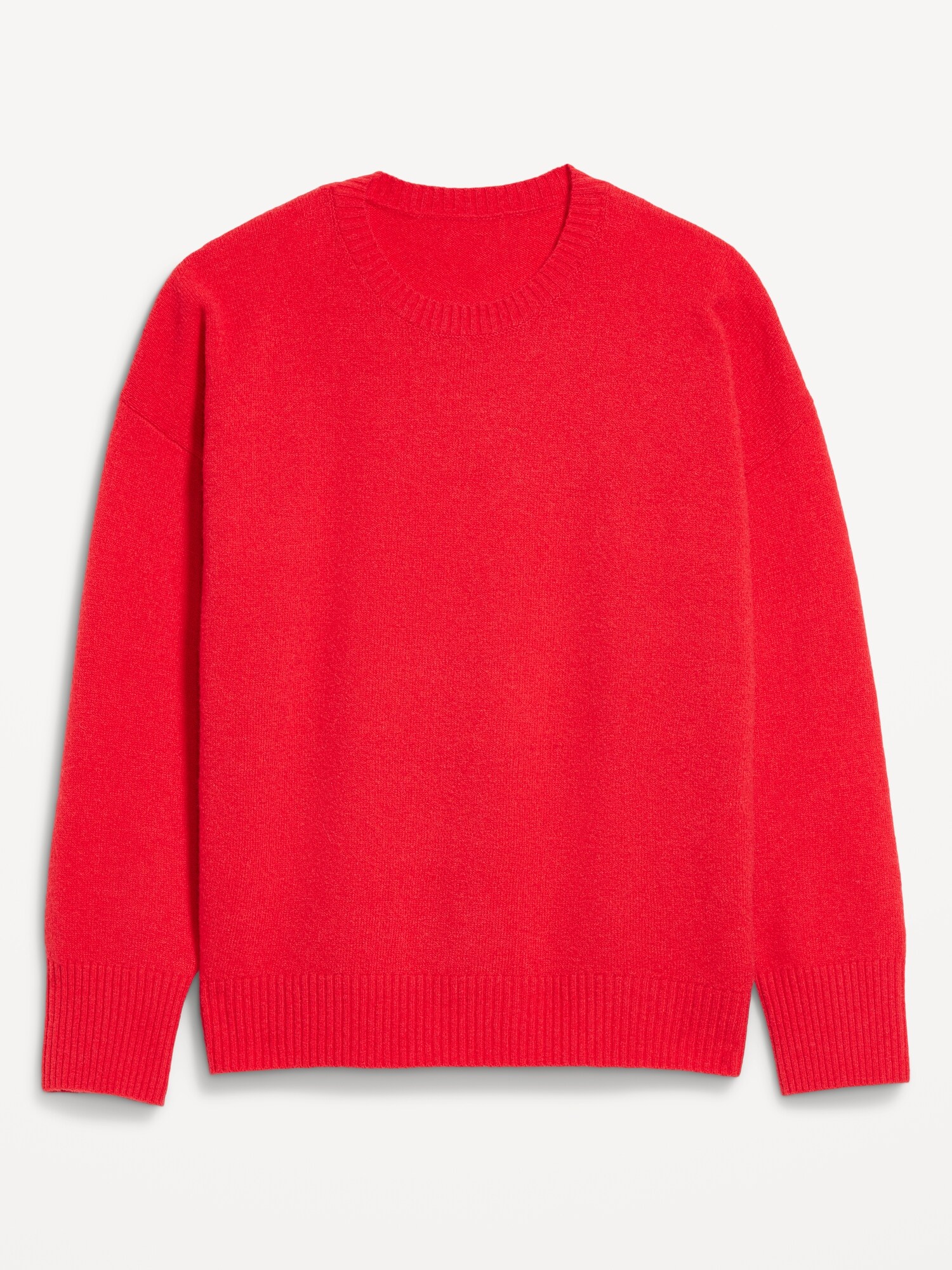 Женский свитер Old Navy Cozy Wool-Blend Crew-Neck, цвет: Amaryllis — фото 4