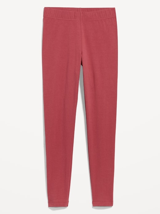 Image number 3 showing, High-Waisted Jersey Fashion Layering Leggings