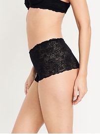 Image number 2 showing, Lace Boyshort Underwear