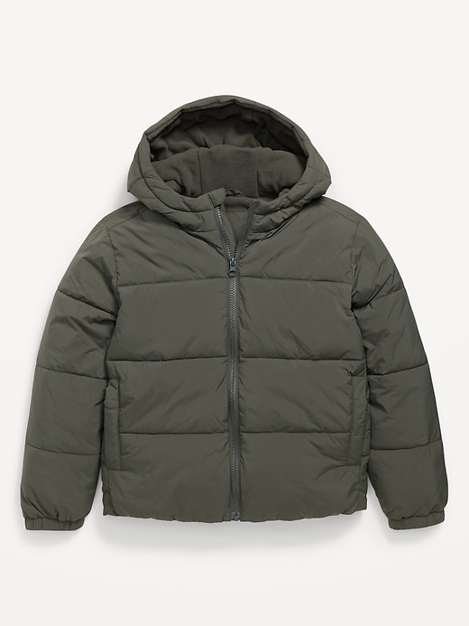 Image number 1 showing, Water-Resistant Puffer Jacket for Boys