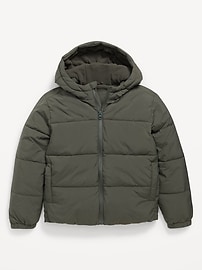 Image number 1 showing, Water-Resistant Puffer Jacket for Boys