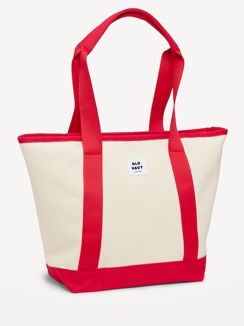 Medium Logo Canvas Tote Bag