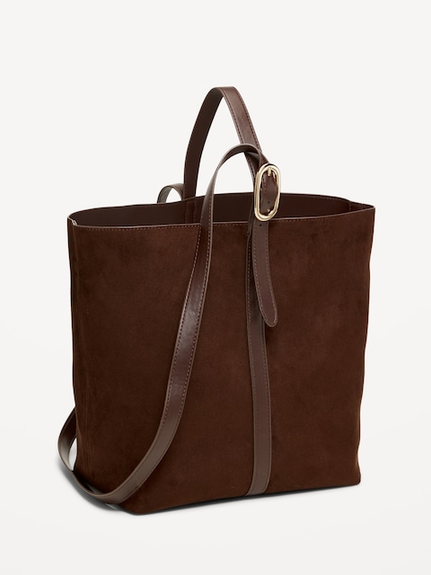 Medium Carrie Tote Bag - Dark Chocolate