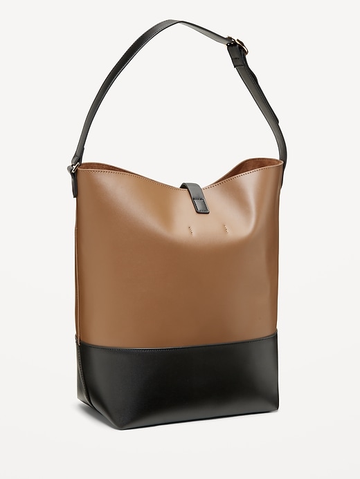 Image number 3 showing, Large Preppy Bucket Bag
