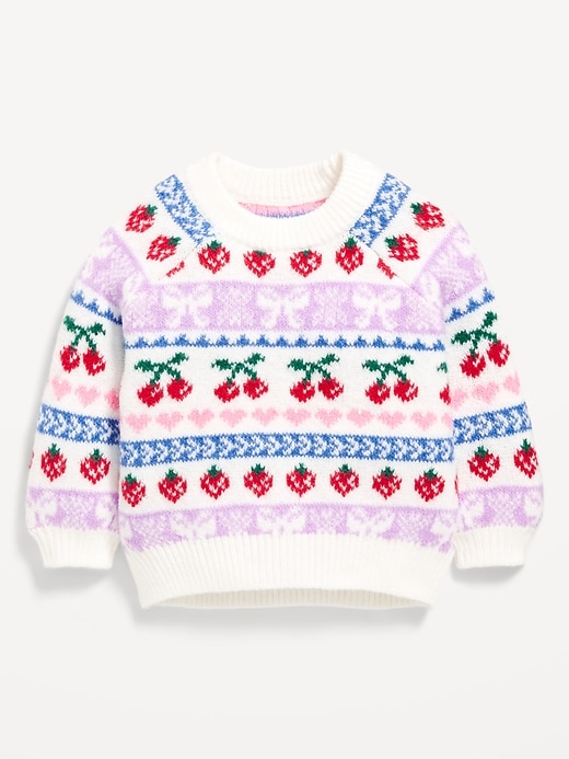 Image number 2 showing, SoSoft Fair Isle Tunic Sweater for Baby