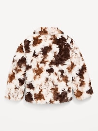 Image number 2 showing, Faux-Fur Zip Jacket for Toddler Girls