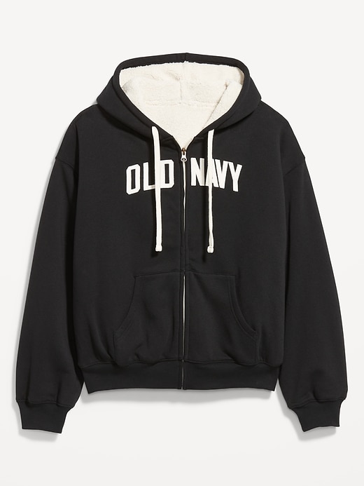 Image number 4 showing, Oversized Logo-Graphic Hoodie Sweatshirt