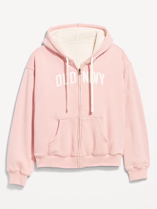 Image number 4 showing, Oversized Logo-Graphic Hoodie Sweatshirt