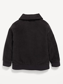 Image number 2 showing, Corduroy Full Zip Embroidered Bomber Jacket for Toddler Boys