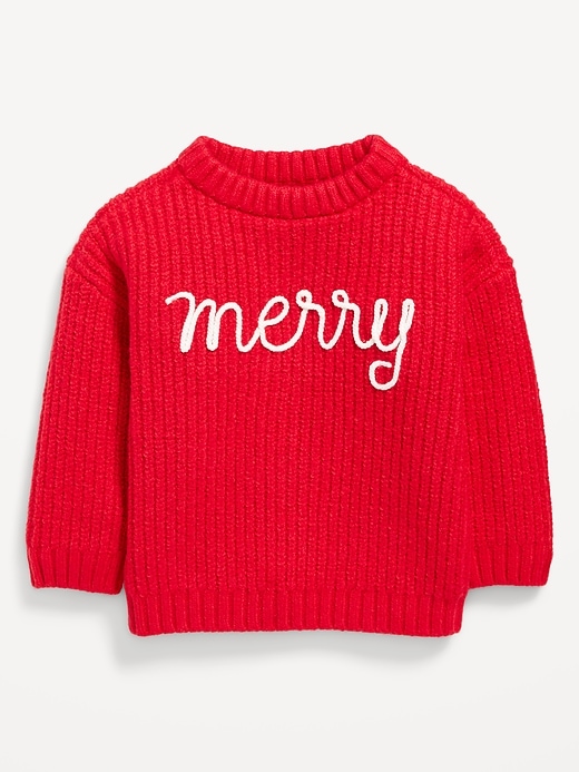 Image number 2 showing, SoSoft Unisex Plaid Sweater for Baby