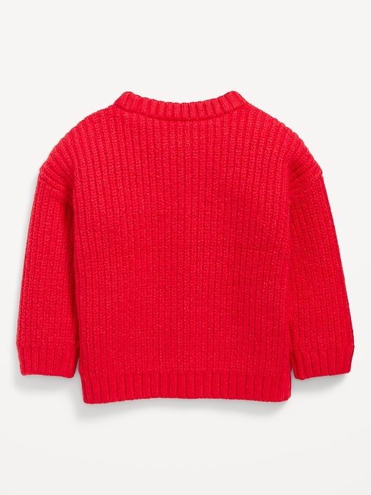 Image number 3 showing, SoSoft Unisex Plaid Sweater for Baby