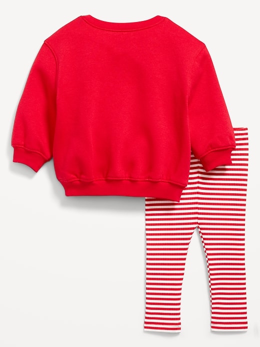 Image number 3 showing, Tunic Sweatshirt and Leggings Set for Baby