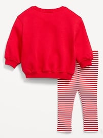 Image number 3 showing, Tunic Sweatshirt and Leggings Set for Baby