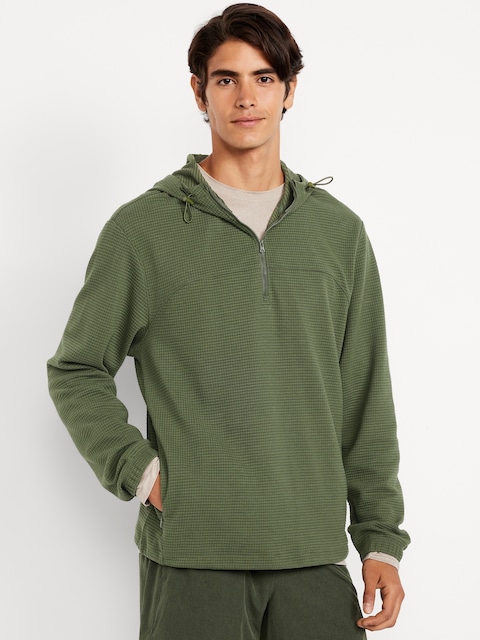 Tech Waffle Performance Hoodie - Moss Landing