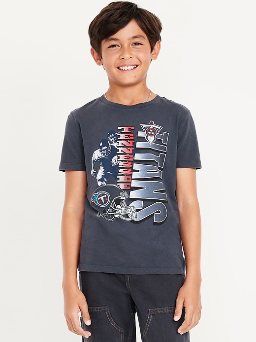 Image number 3 showing, NFL™ Tennessee Titans™ Gender-Neutral Graphic T-Shirt for Kids