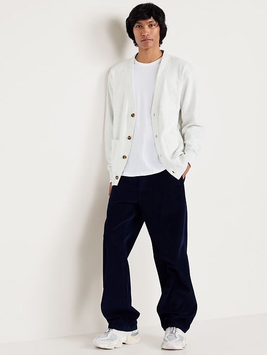 Image number 3 showing, Fleece-Knit Cardigan Sweater