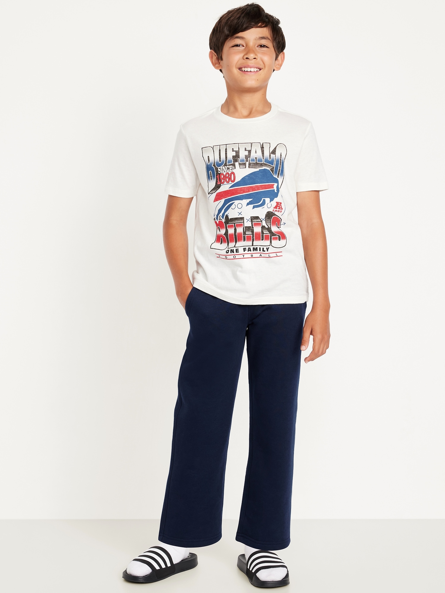Buffalo Bills Gender-Neutral Graphic T-Shirt for Kids