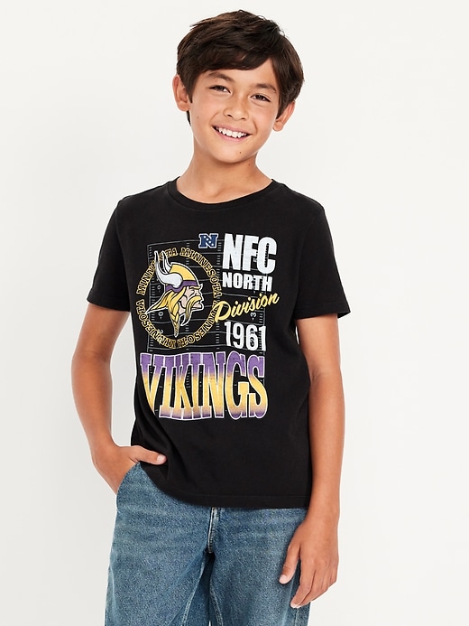 Image number 3 showing, NFL™ Minnesota Vikings™ Gender-Neutral Graphic T-Shirt for Kids