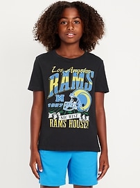 Image number 3 showing, NFL™ Los Angeles Rams™ Gender-Neutral Graphic T-Shirt for Kids