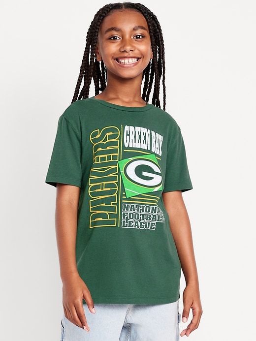 Image number 4 showing, NFL™ Green Bay Packers™ Gender-Neutral Graphic T-Shirt for Kids
