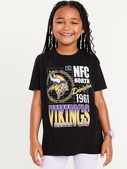 Image number 4 showing, NFL™ Minnesota Vikings™ Gender-Neutral Graphic T-Shirt for Kids