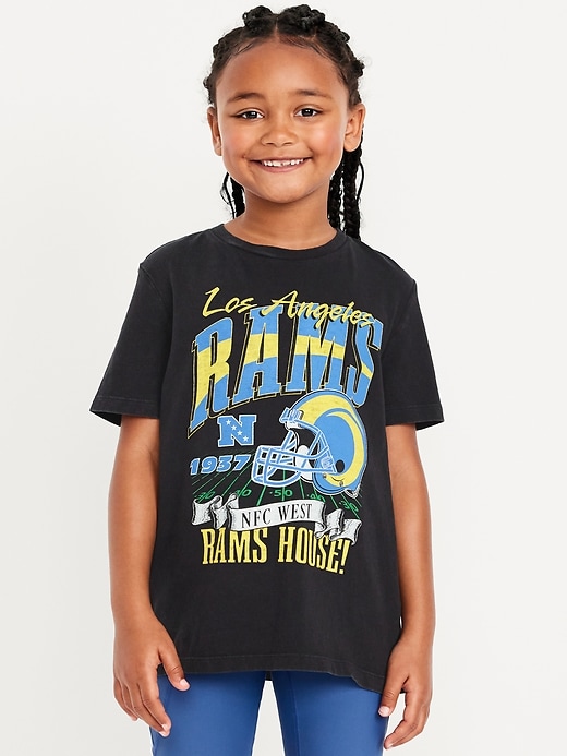Image number 4 showing, NFL™ Los Angeles Rams™ Gender-Neutral Graphic T-Shirt for Kids
