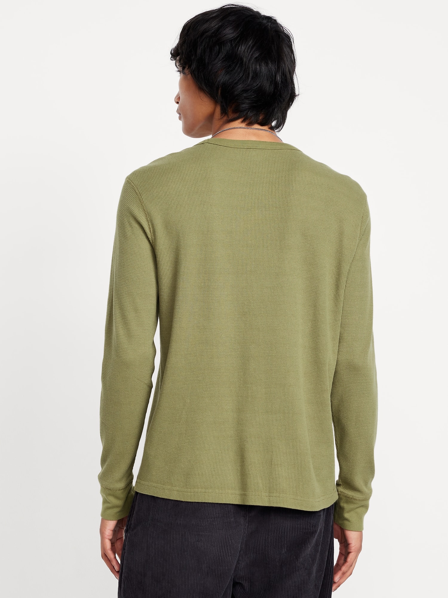 Waffle-Knit T-Shirt