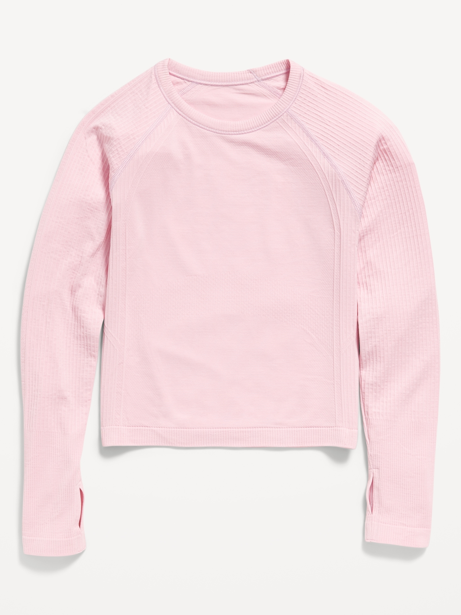 Fitted Seamless Performance Top for Girls