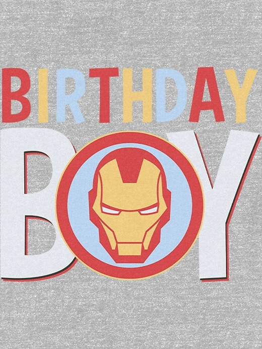 Image number 2 showing, Marvel Universe Classic Birthday Icon Ironman Graphic T-Shirt for Toddler